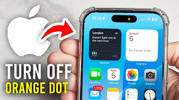 How To Turn Off Orange Dot On iPhone - Full Guide