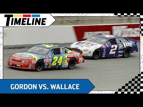 NASCAR Timeline: Jeff Gordon vs. Rusty Wallace