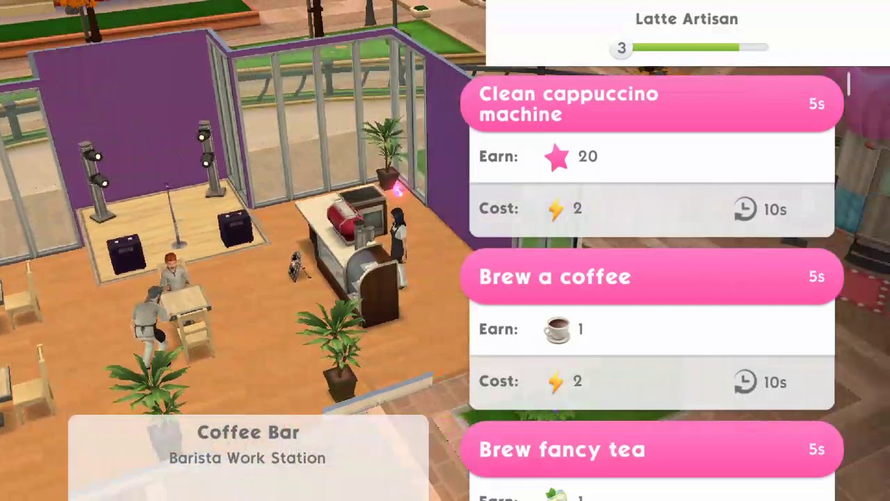 The Sims Mobile Work A Quick Shift YouTube