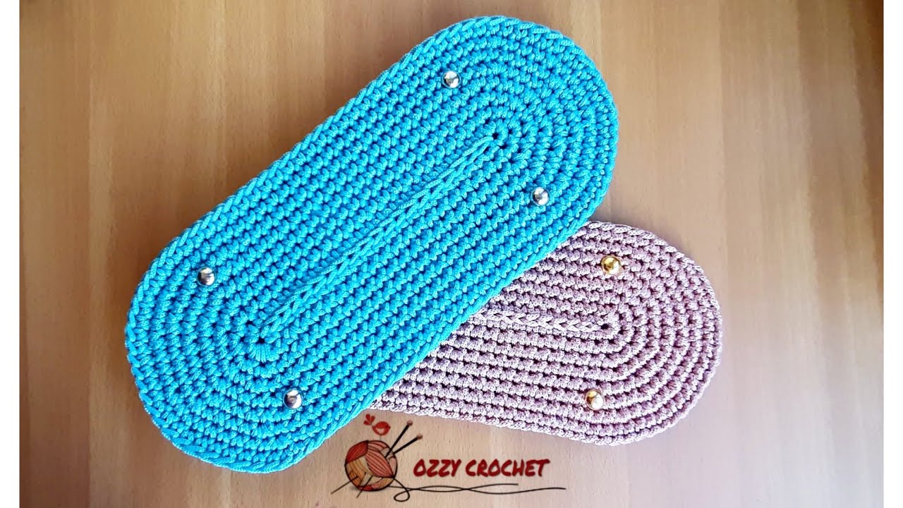 كروشيه القاعدة البيضاوي بالتفصيل للمبتدئين_