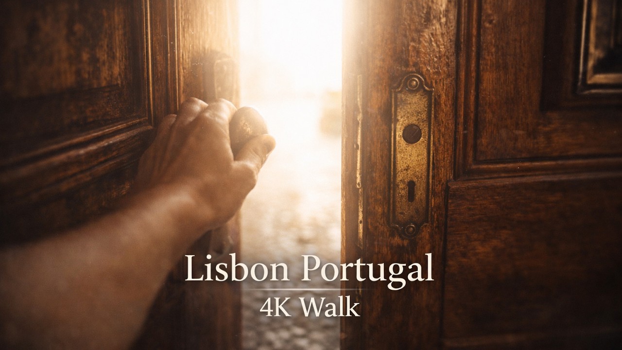 Lisbon 4K Walk – A Cinematic Day of Light and Balance