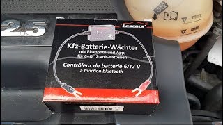 Lescars Batteriewächter Bluetooth Kfz Auto 