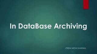 Famous In-Database Archiving Net Worth