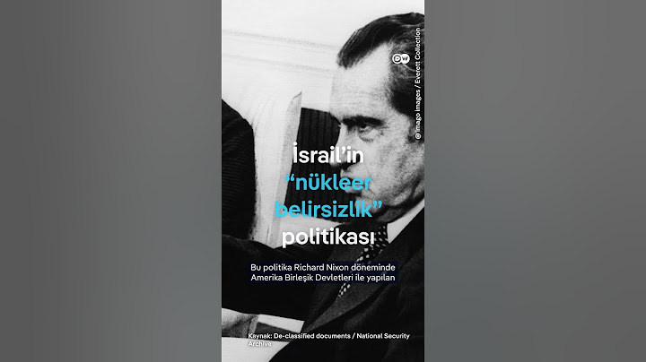 İsrail'in gizli nükleer programı: Dimona