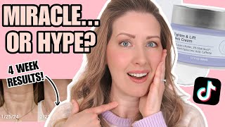 I TRIED THE VIRAL 'MIRACLE' NECK CREAM....4 WEEK RESULTS!