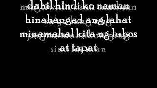 Video thumbnail of "maging sino ka man juan thugs with lyrics.avi"