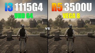 (i3 1115G4) Intel UHD Graphics G4 vs Ryzen 5 3500U Vega 8 Gaming Test ! 2021