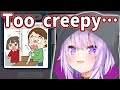 Okayu stops playing the game because the problem is too creepy.【Hololive | Eng Sub】