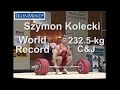 IronMind Big Lift Series: Kolecki 232.5-kg WR C&J