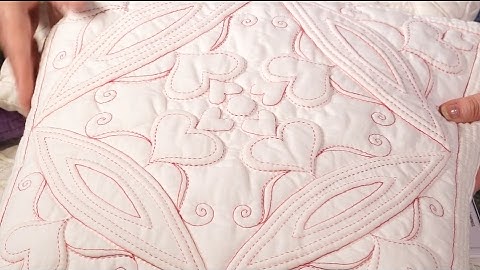 Trapunto Patterns from Sylvia Critcher (Taster Video)