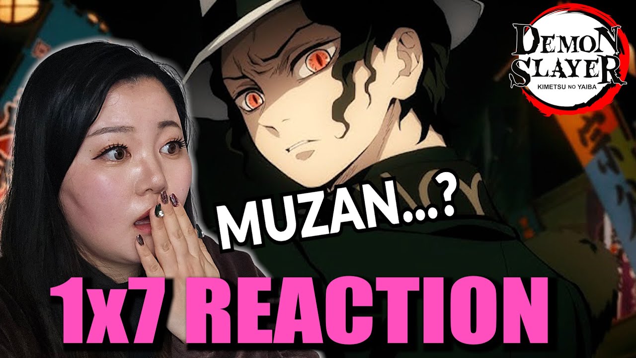 Музан наконец-то появился… (и у меня мурашки по коже) | Реакция на 7 серию «Истребителя демонов»