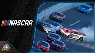 Contact sends Harrison Burton into Carson Hocevar in early laps of Daytona 500 | Motorsports on NBC