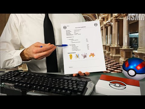 [ASMR] 🏆Applying to be a Pokémon Gym Leader Roleplay | 🪲 Bug Type Trainer 🪲 | Keyboard Typing