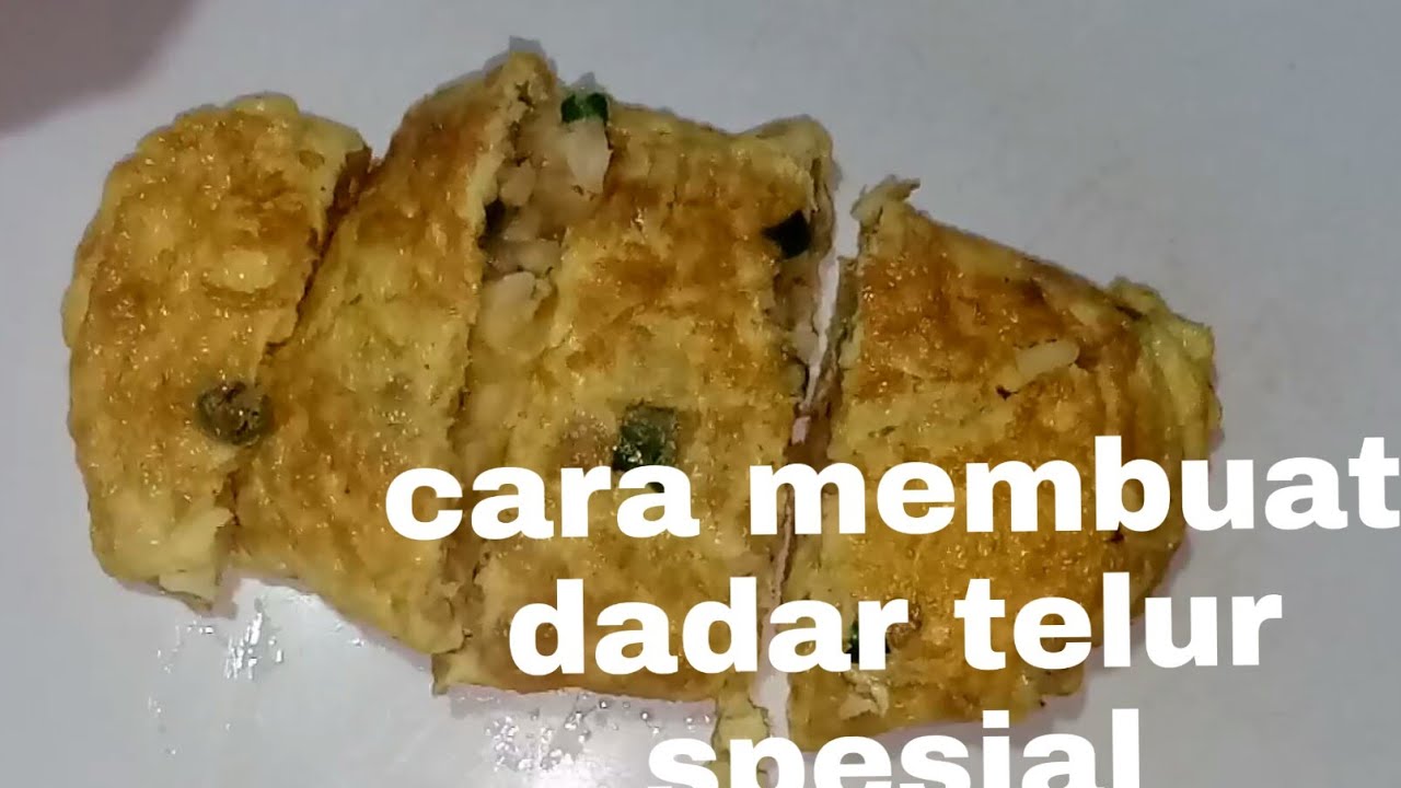 CARA MEMBUAT TELUR DADAR GULUNG 
