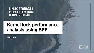 Kernel lock performance analysis using BPF - Hao Luo