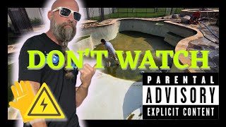 How To Acid Wash A Swimming Pool Watch This Dirty Pool Get Fully Restored
