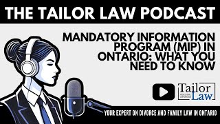Mandatory Information Program (MIP) in Ontario: What You Need to Know