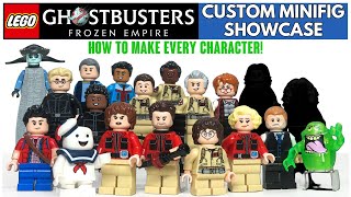 LEGO Ghostbusters: Frozen Empire Custom Minifigure Showcase