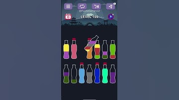 Water Sort Puzzle Game - Level 199