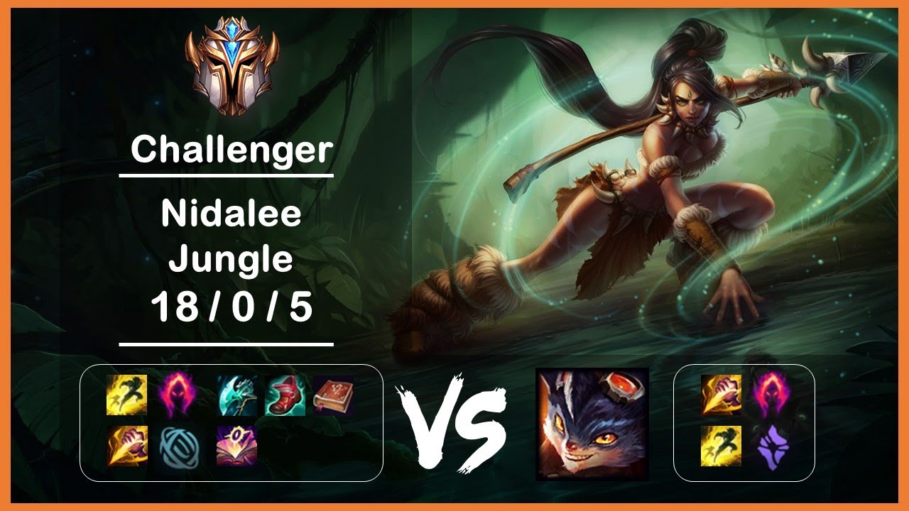 KR Challenger Replays Jungle Nidalee vs Rumble Ep.2983