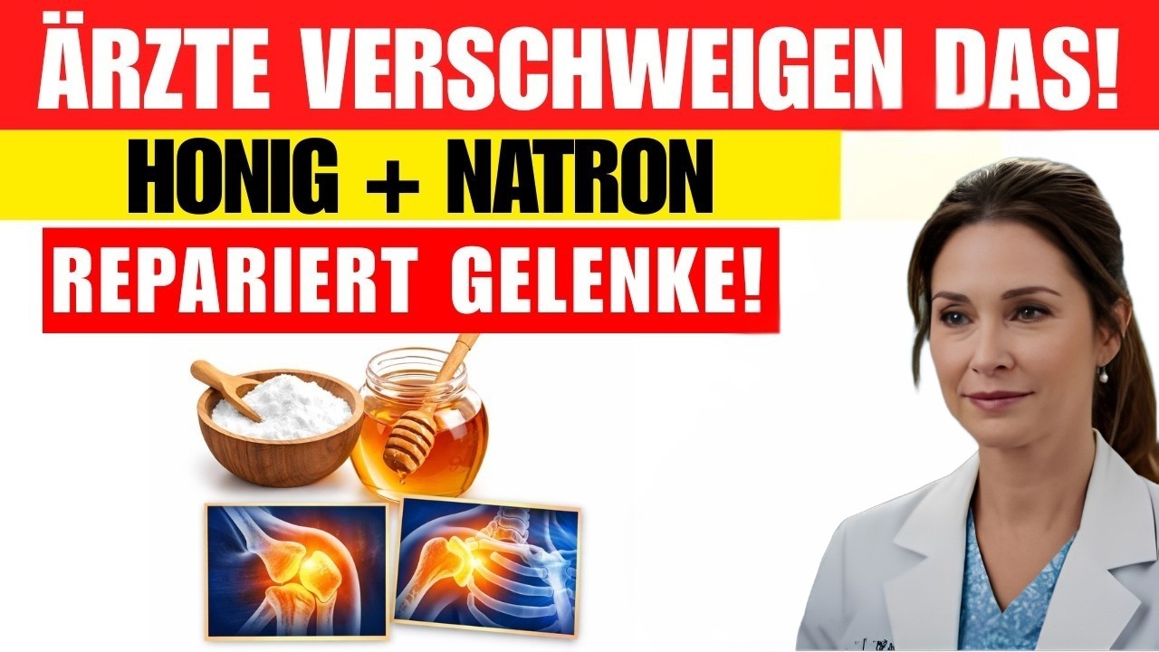 Natron + Honig Die Mischung, die kein Arzt Ihnen verrät – erstaunliche Wirkung auf die Gelenke!