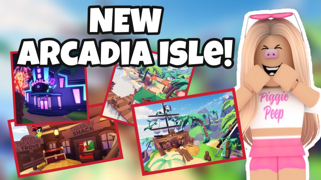 My FIRST Look At *Arcadia Isle* 🏝🌊||NEW Currency, NEW Pets + MORE🦜||Overlook Bay 🏴‍☠️||