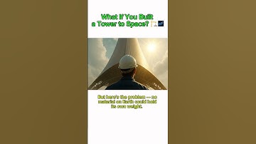 What If You Built a Tower to Space? 🏗️🌌
