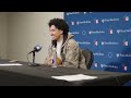 Philadelphia 76ers Postgame Media Availability | Jared McCain | 11.10.24