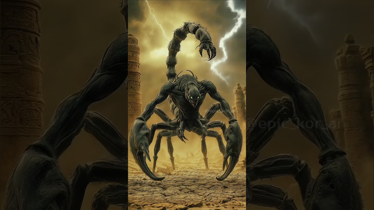🦂⚡💪 AI  Human-Scorpion Hybrid Fusion. 