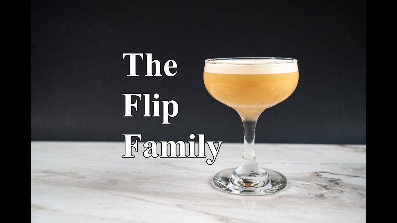 How The Flip Cocktail Formula Works (Cocktail Families #6) - YouTube