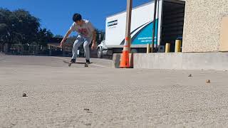 Skating a loading dock with an ant 🐜 🛹