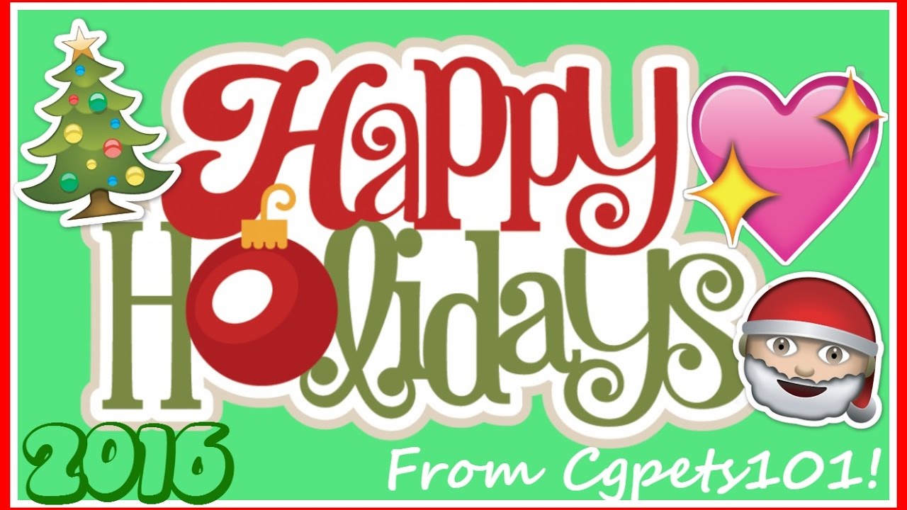 2016 lys HAPPY HOLIDAYS! | 2016🎄