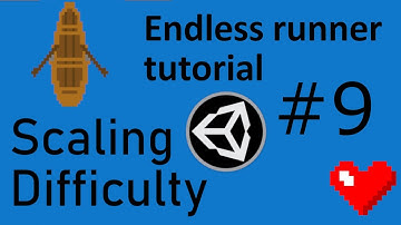 Endless Runner Tutorial in Unity - #9 Scaling difficulty!
