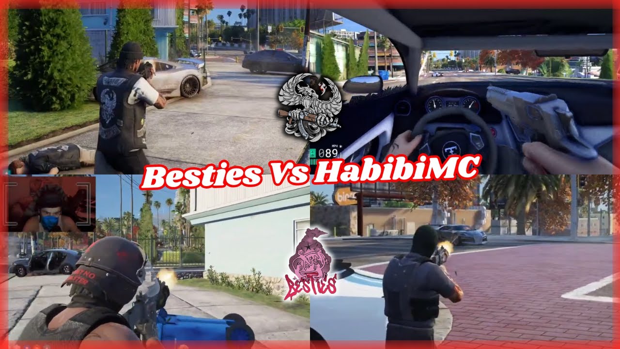 Besties Vs HabibiMC In Little Seoul (Multi Pov) | NoPixel 4.0 GTARP