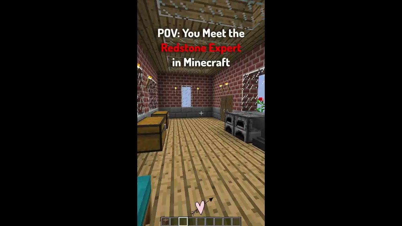 POV You Meet The Redstone Expert In Minecraft