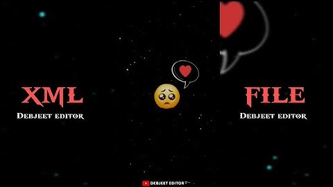 #New Hindi Sad😄🥺XML file 🔰 Sad song 🔰 Sad song Xml file 🔰 XML file 🔰 Sad song file alight motion 🔰