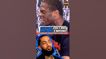 Stu Boy Blue Loses It at Adam22 Over Nipsey Hussle