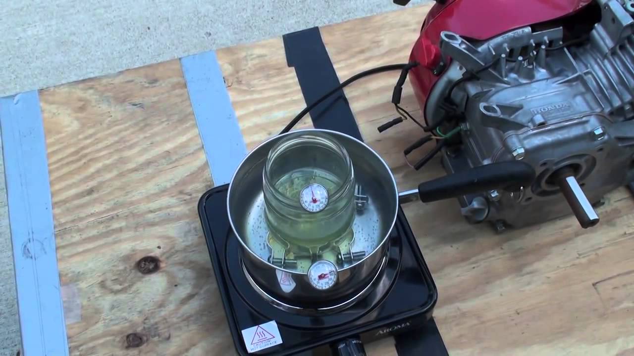 Petrol Boiling point test - YouTube