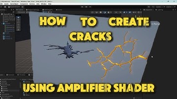 Stencil Crack using Amplify Shader in Unity.