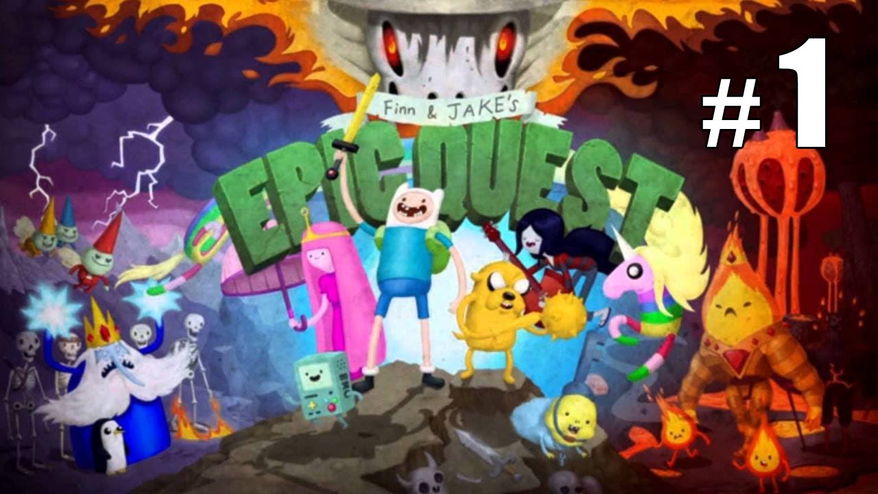 Ведьма похищает БИМО - AT Finn and Jake's Epic Quest - #1