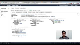 Create VPC and EMR using CloudFormation Template