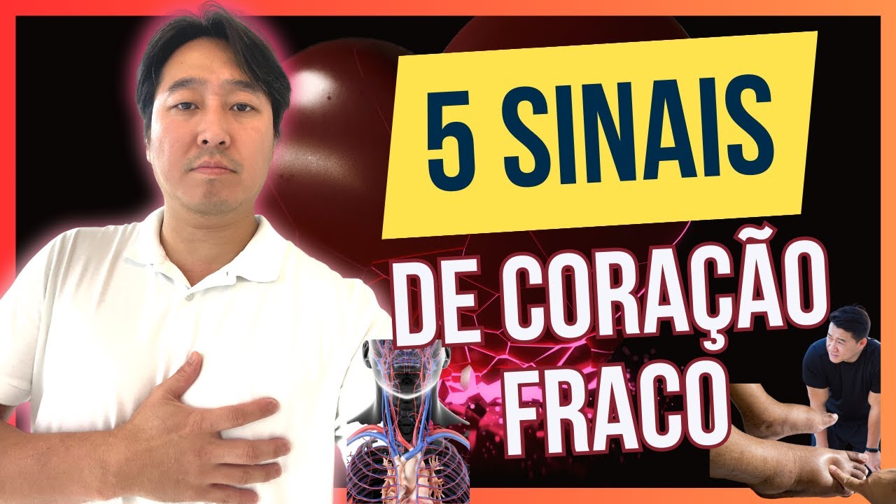 5 SINAIS importantes de que o CORAÇÃO não está bem.