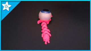 Flexi Bloody Eye #timelapse #3dprinting #adafruit