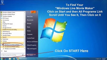 Create Video from Photos  -  Windows Live Movie Maker