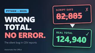Automate Your Monthly Excel Report (Without Silent Errors)