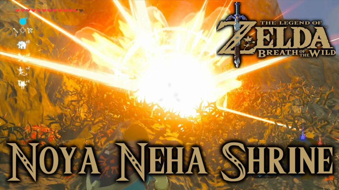 Zelda Breath Of The Wild Playthrough Noya Neha Shrine A Minor Test Of