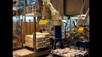 Palletizing Bags of Flour by ICON Robotics