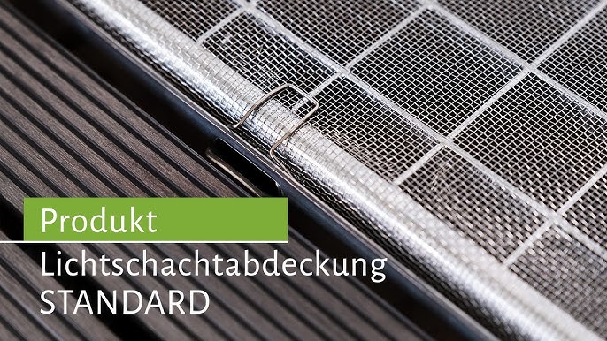 - QA634 Lichtschachtabdeckung YouTube