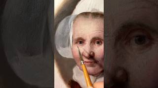 Painting a master study after Rembrandt