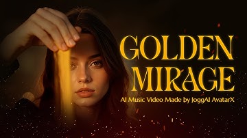 🎵 Golden Mirage — JoggAI’s first-ever AI Music Video, created with JoggAI AvatarX.